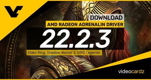 AMD rilascia il driver Radeon Software Adrenalin 22.2.3 con supporto Elden Ring e miglioramenti per Shadow Warrior 3 e GRID Legends